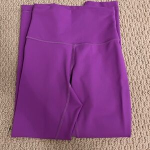 like new purple lululemon wonder train leggings